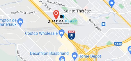 Carte Google QUADRA PLAST
